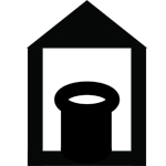 symbol toilet vault toilet