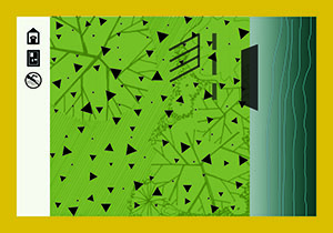 Access to river: yes. Tree cover: Somewhat open. Impermeable surface: a lot. Landscape design strategy: State Park style. Information about the Ohio River: some.