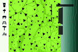 River access: yes. Tree cover: open. Impervious surface: a lot. Landscape design strategy: organized. Information about the Ohio River: little to none.