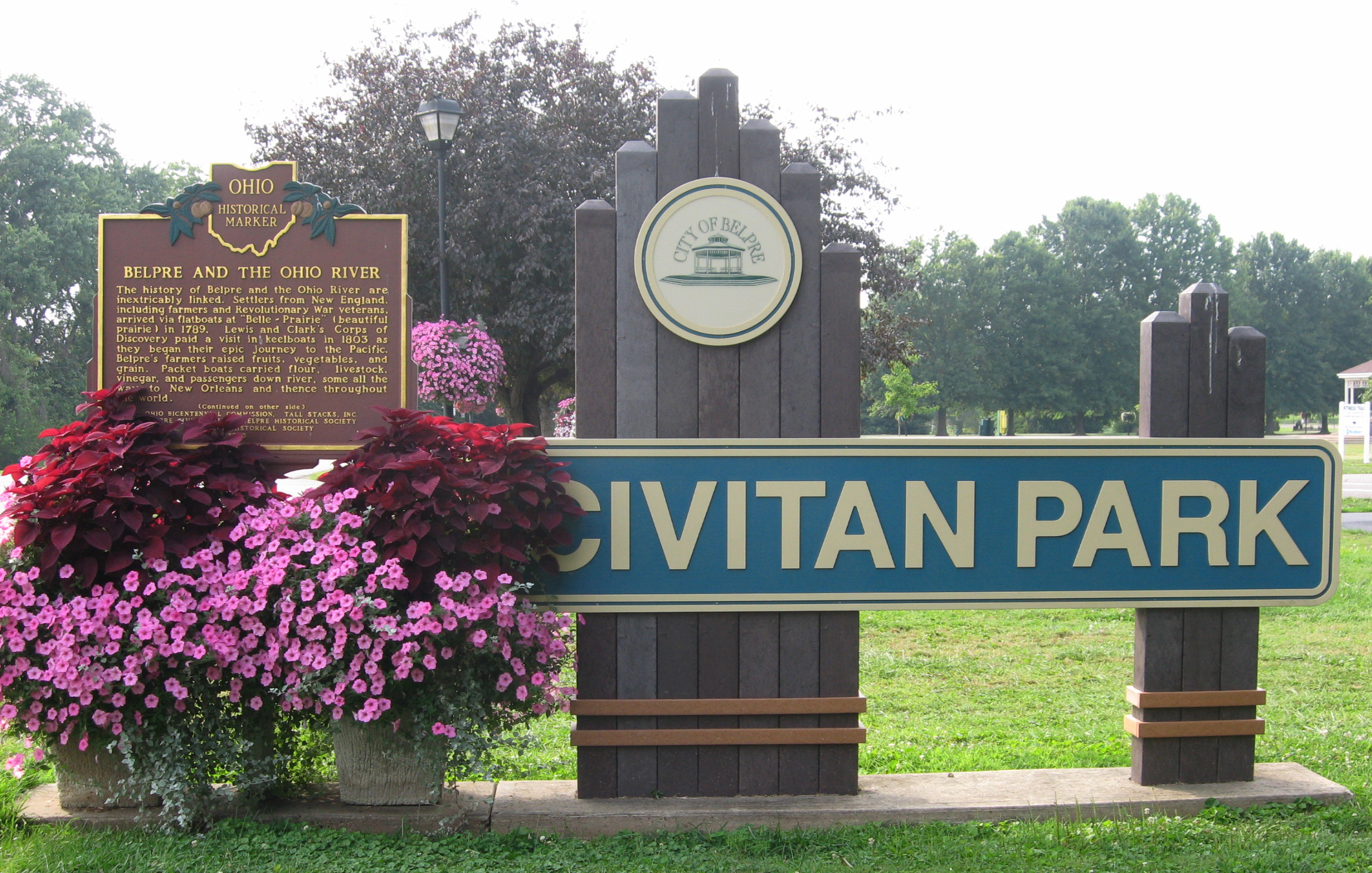 Belpre Civitan Park Ohio River Parks Project