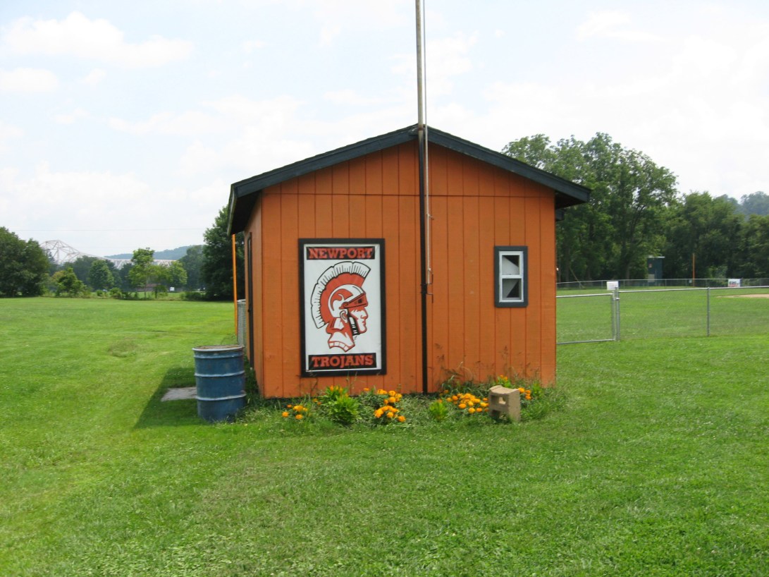 OH Washington Newport Elem school Newport Trojans