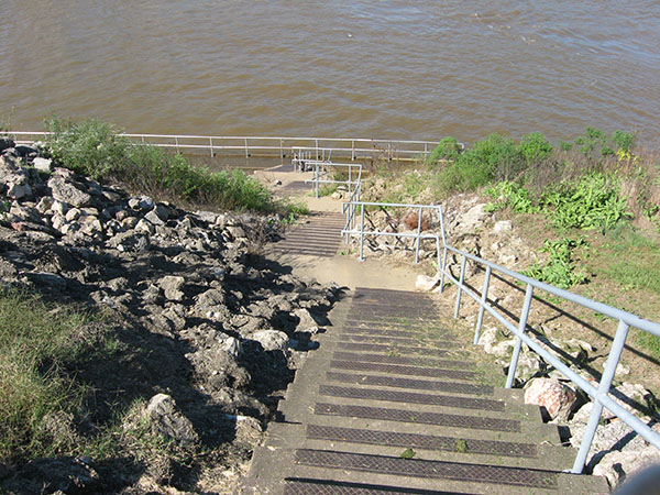 237 5 Meigs Letart Falls Racine Hydroelectric Project stairs 600 8 high